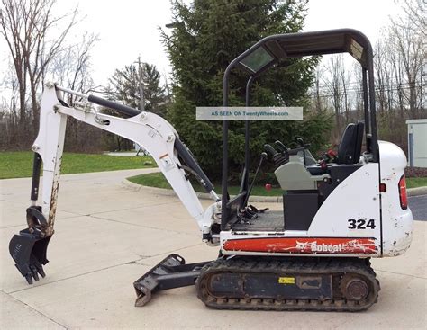 bobcat 324 mini excavator rubber|bobcat 324m specs.